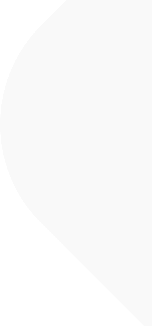An abstract geometric design with a large black and white shape, featuring a white curved area and a black triangular section.