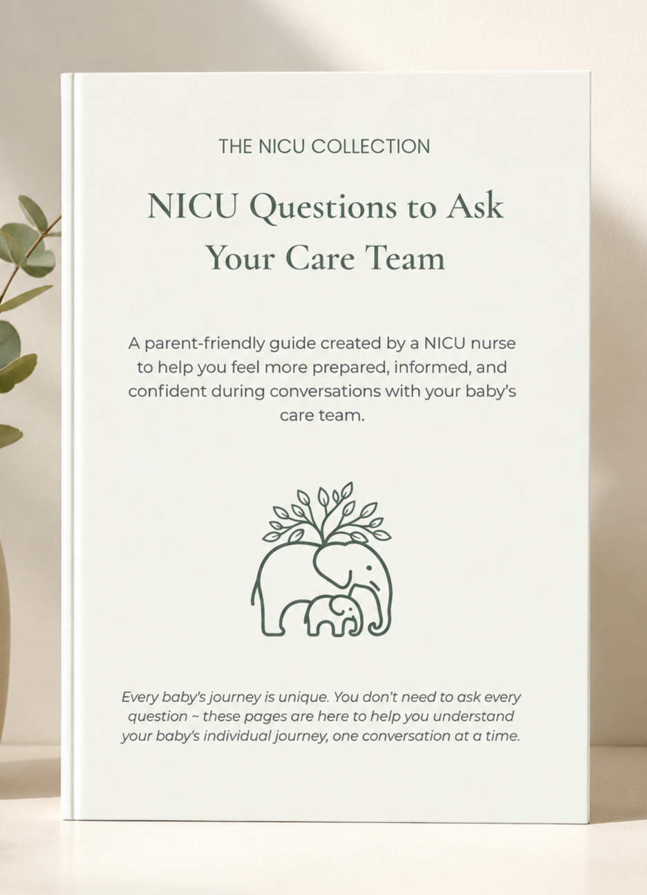 NICU Questions to Ask Your Care Team