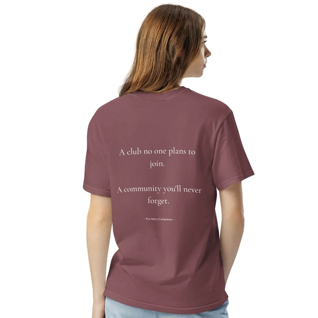 NICU MOM CLUB  T-shirt