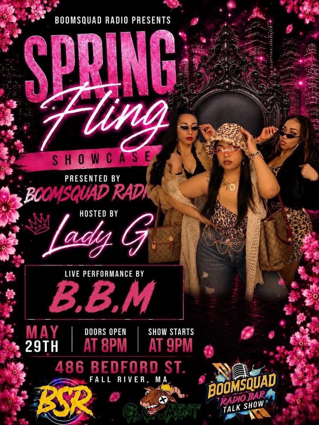 A few weeks left to enjoy Spring until it&rsquo;s officially Summer!! Bring on the rain and let the beautiful flowers bloom!! 🌸🌸🌸🌸🌸 tomorrow night the Spring Fling is lit and BBM is performing alongside many talents from all over!! Pull up and e