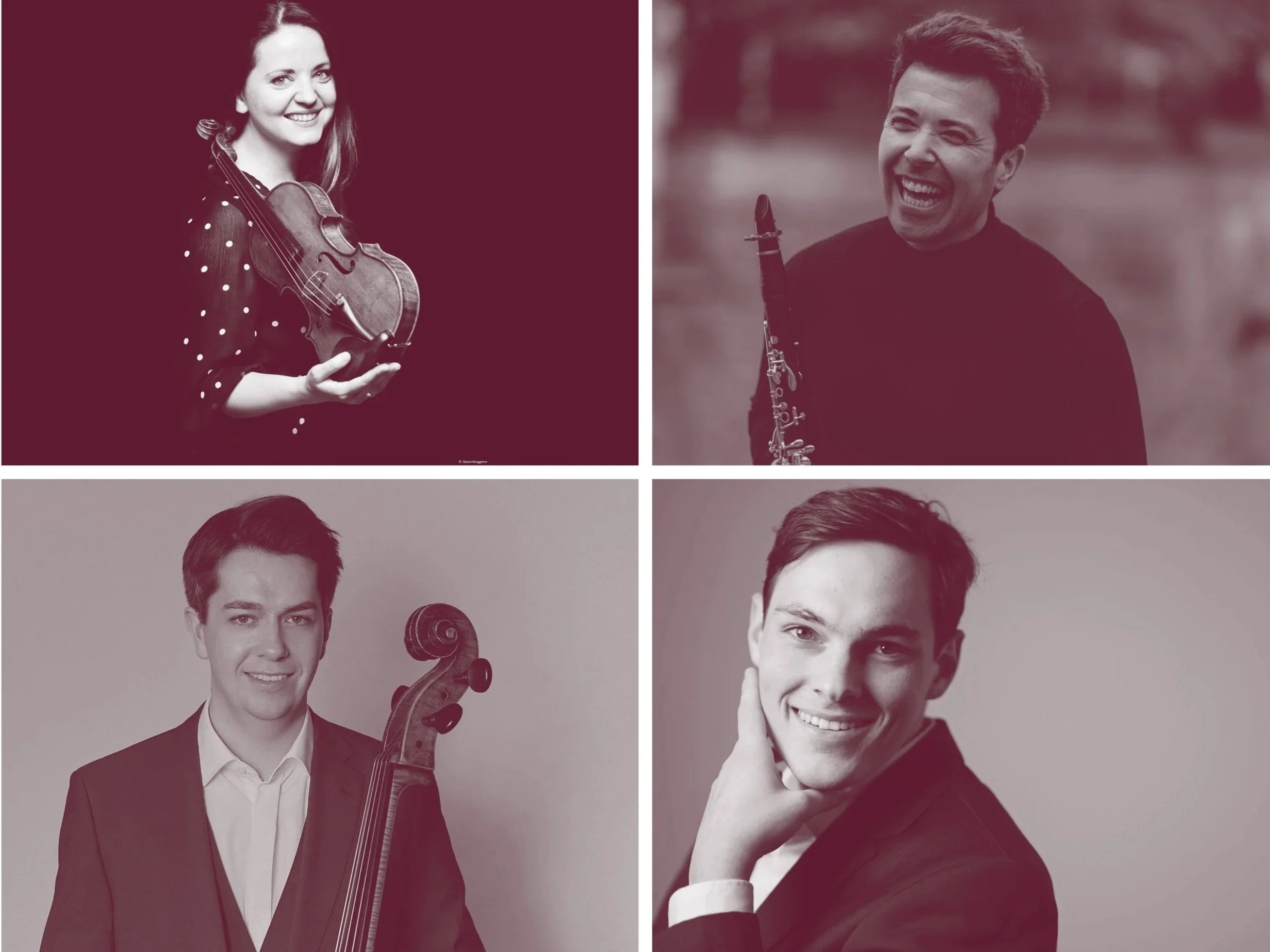 Baiba Skride, Pablo Barragán, Jakob Stepp, Maximilian Kromer