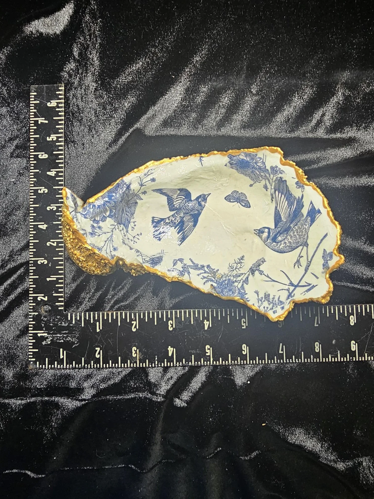 Blue and white Birds gold trim.jpg