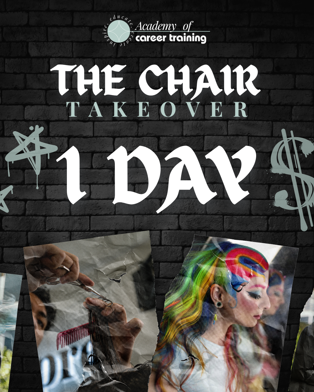The Chair Takeover · 1 Day Barber Master Class
