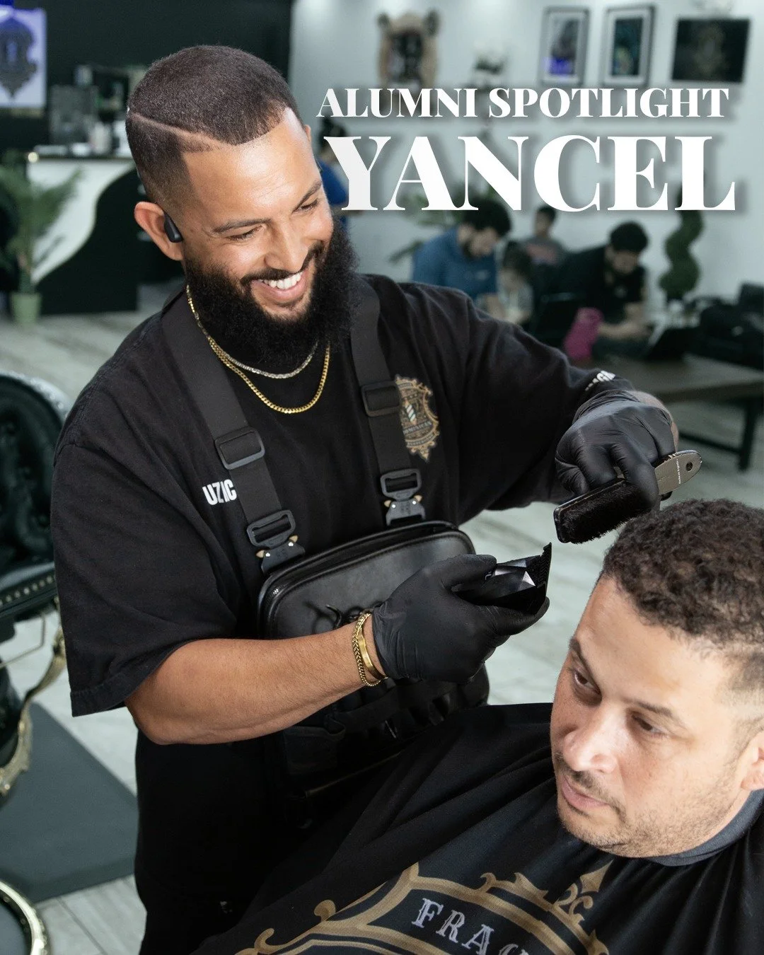 From student to barber. ✂️🔥

Not too long ago, Yancel was sitting in our Barber Program learning the skills to turn his passion into a career. Today, he&rsquo;s officially behind the chair at @fraganciabarbershop 

This is what it&rsquo;s all about: