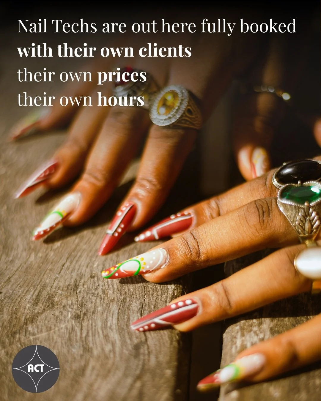 Your talent. Your clients. Your prices. Your schedule. 💅🏽🔥

Being a Nail Tech can mean more than doing nails &mdash; it can mean building something that&rsquo;s yours.

Ready to turn your creativity into a career?

📅 Priority deadline for the Oct