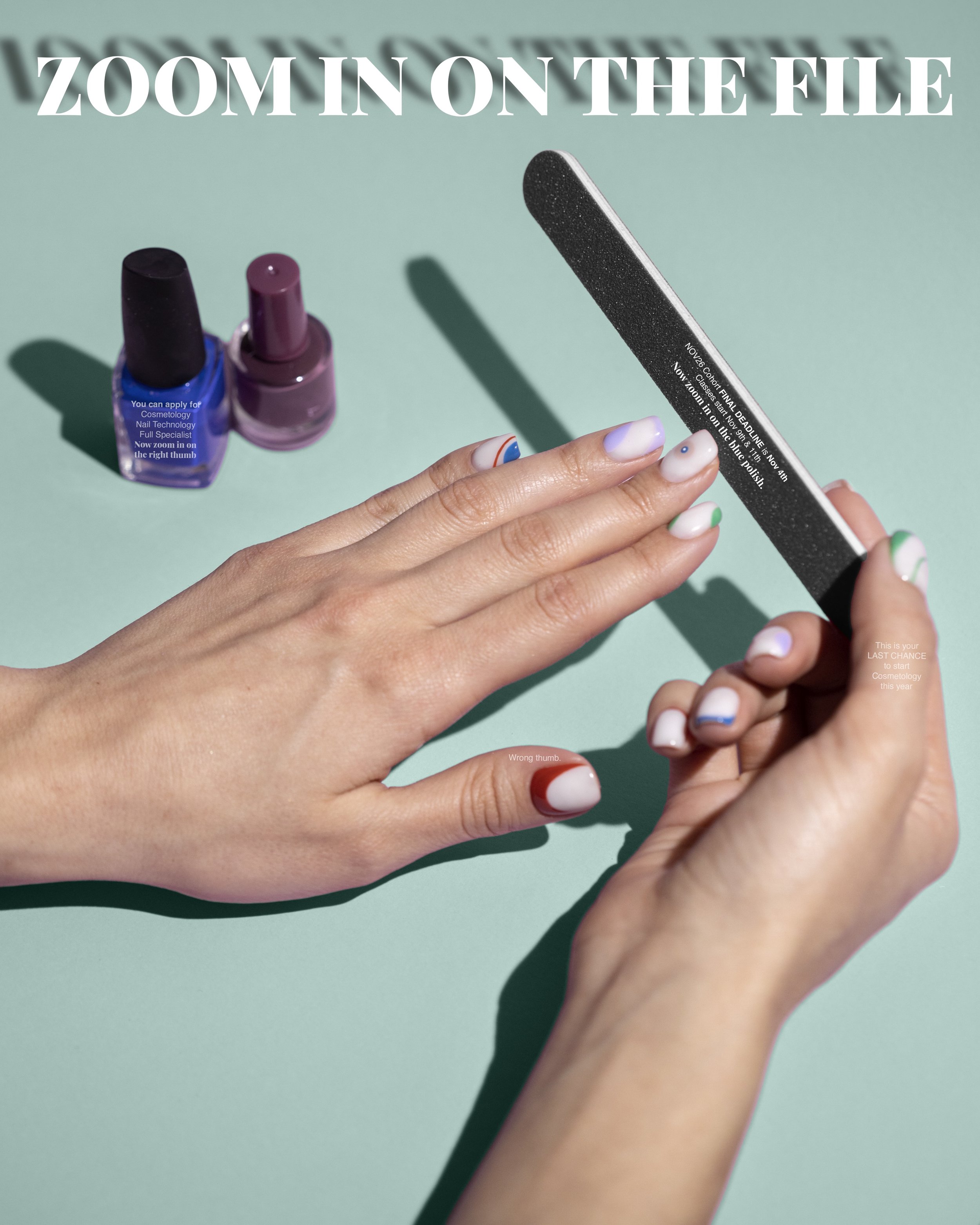 Wanna start a new career soon?👀
Zoom in on this post! You&rsquo;ll find REALLY important info that could help you start TODAY!

The NOV26 Cohort Final Deadline is Nov 4th 🗓️

Programs available:
💇🏻&zwj;♀️Cosmetology
💅🏻Nail Technology
✨Full Spec