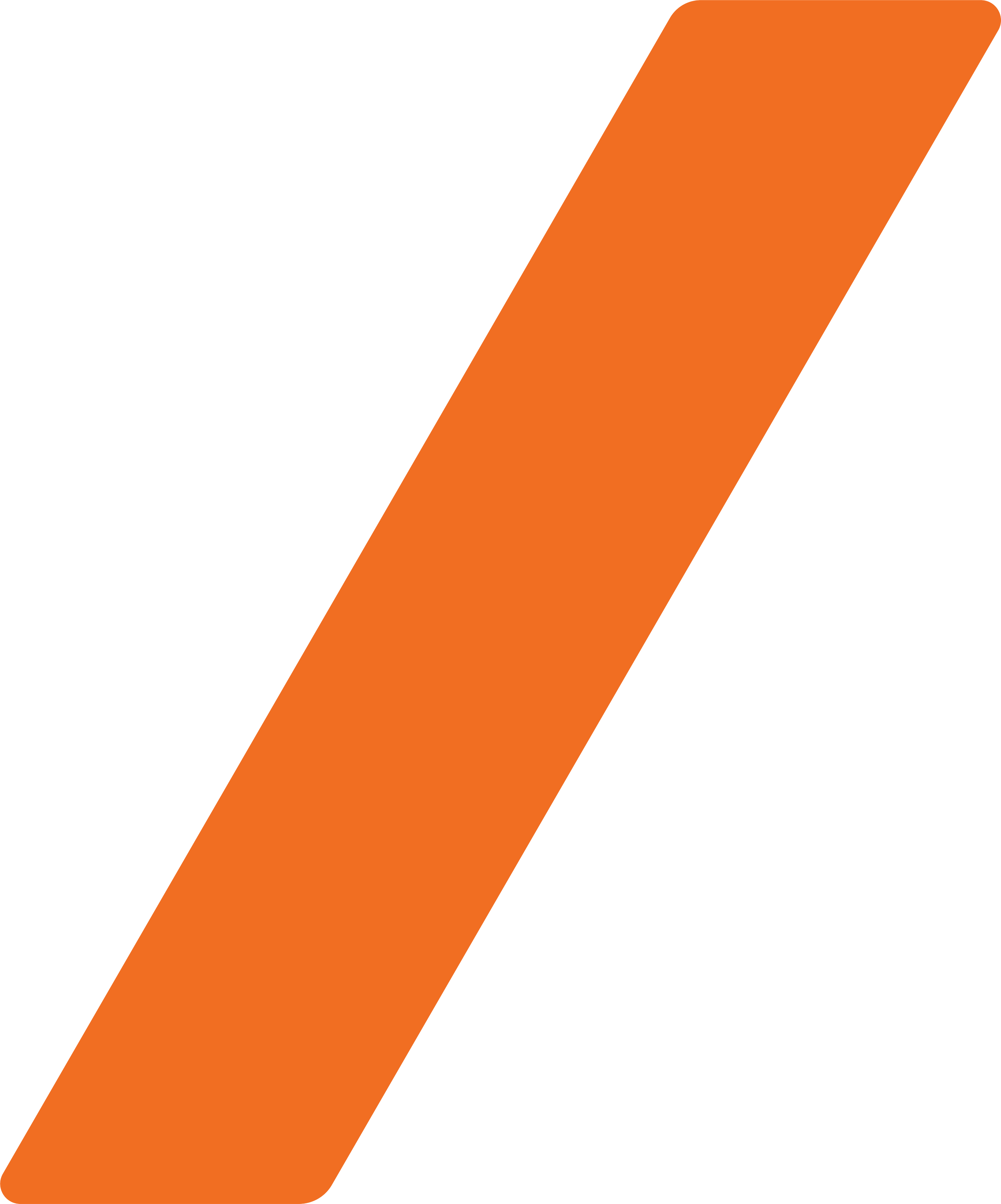 Black background with an orange diagonal stripe.