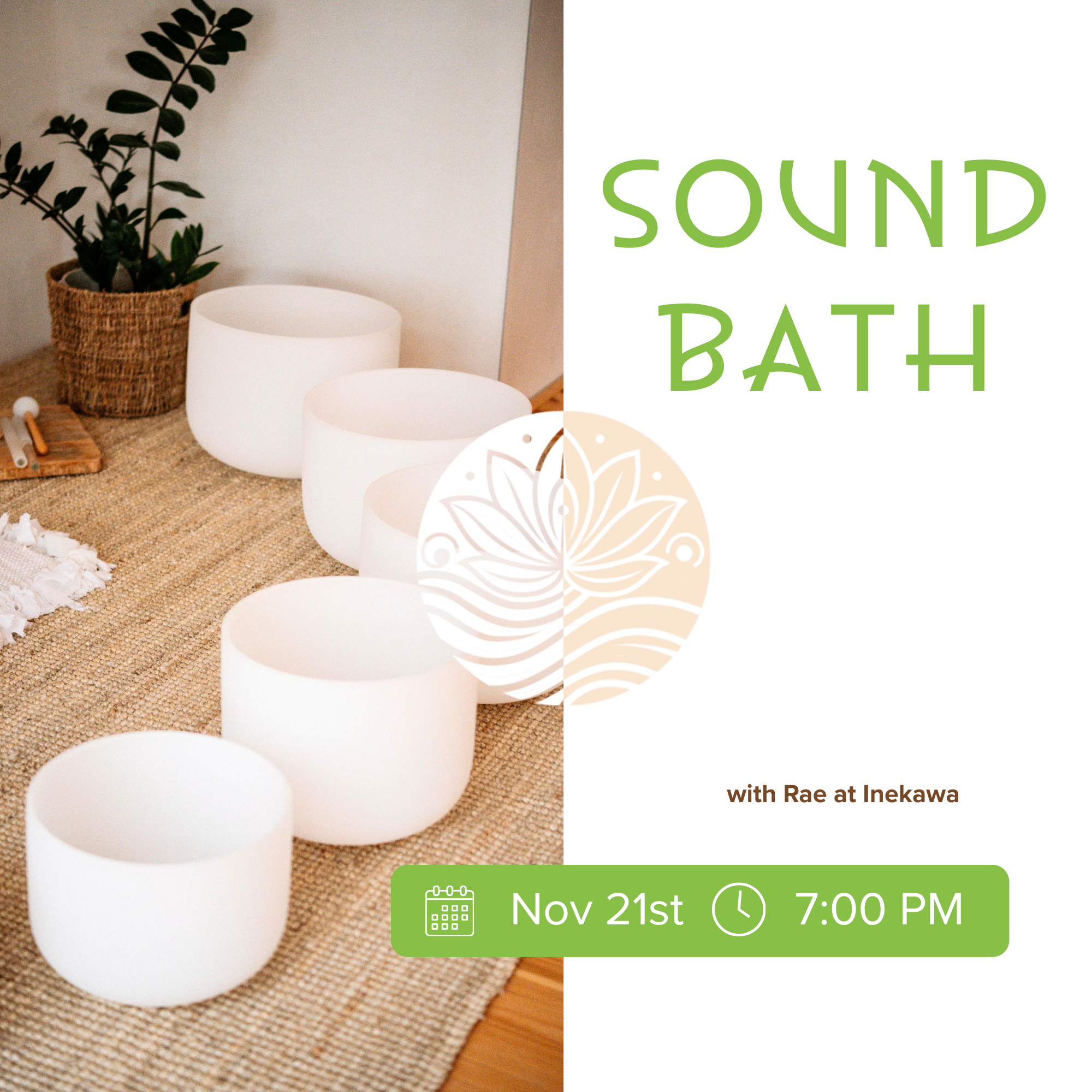 Sound Bath at Inekawa - An Evening of Deep Relaxation