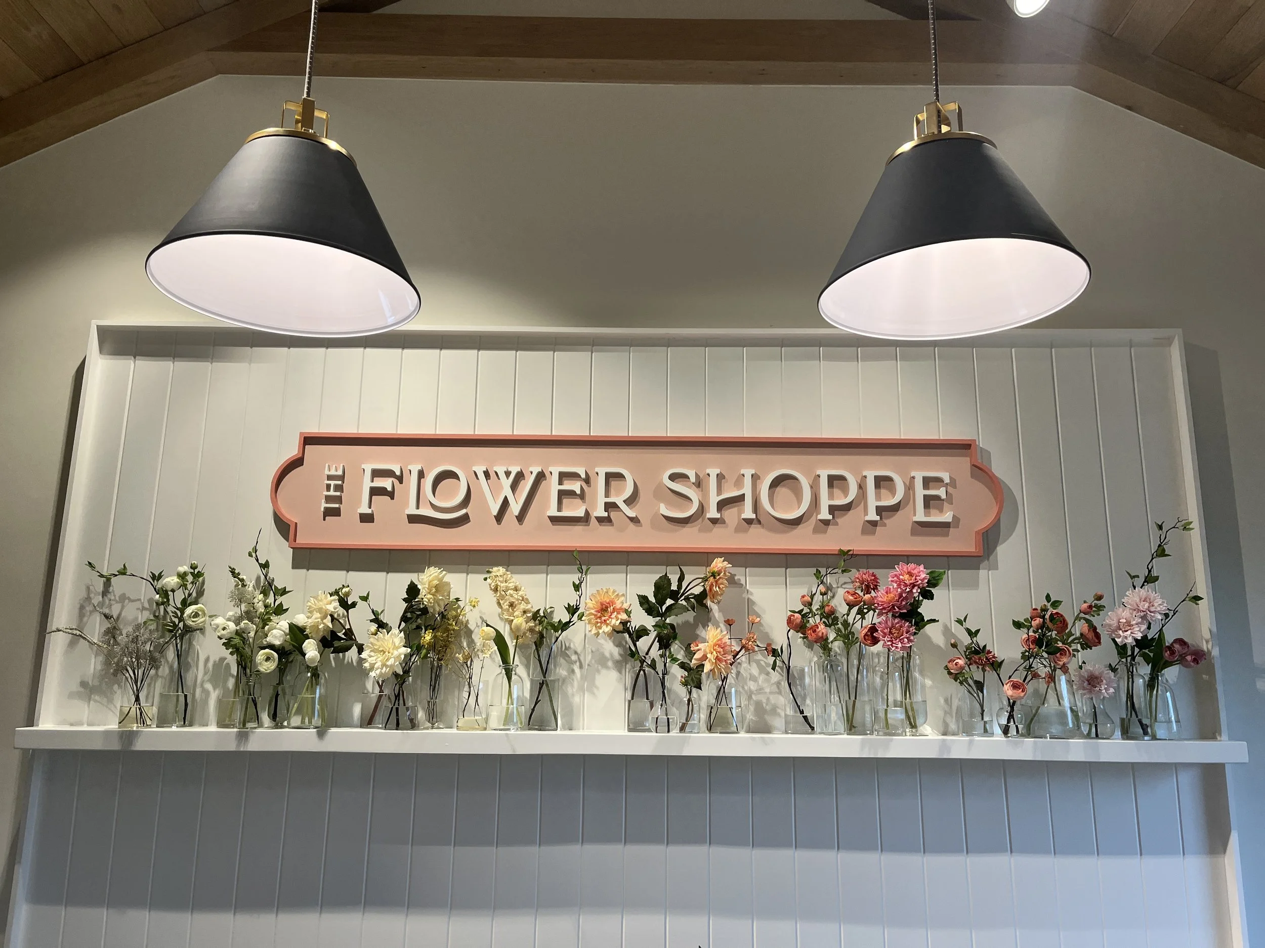 Painted sign with raised wood letters | Co-designer, fabricator, installer | Magnolia