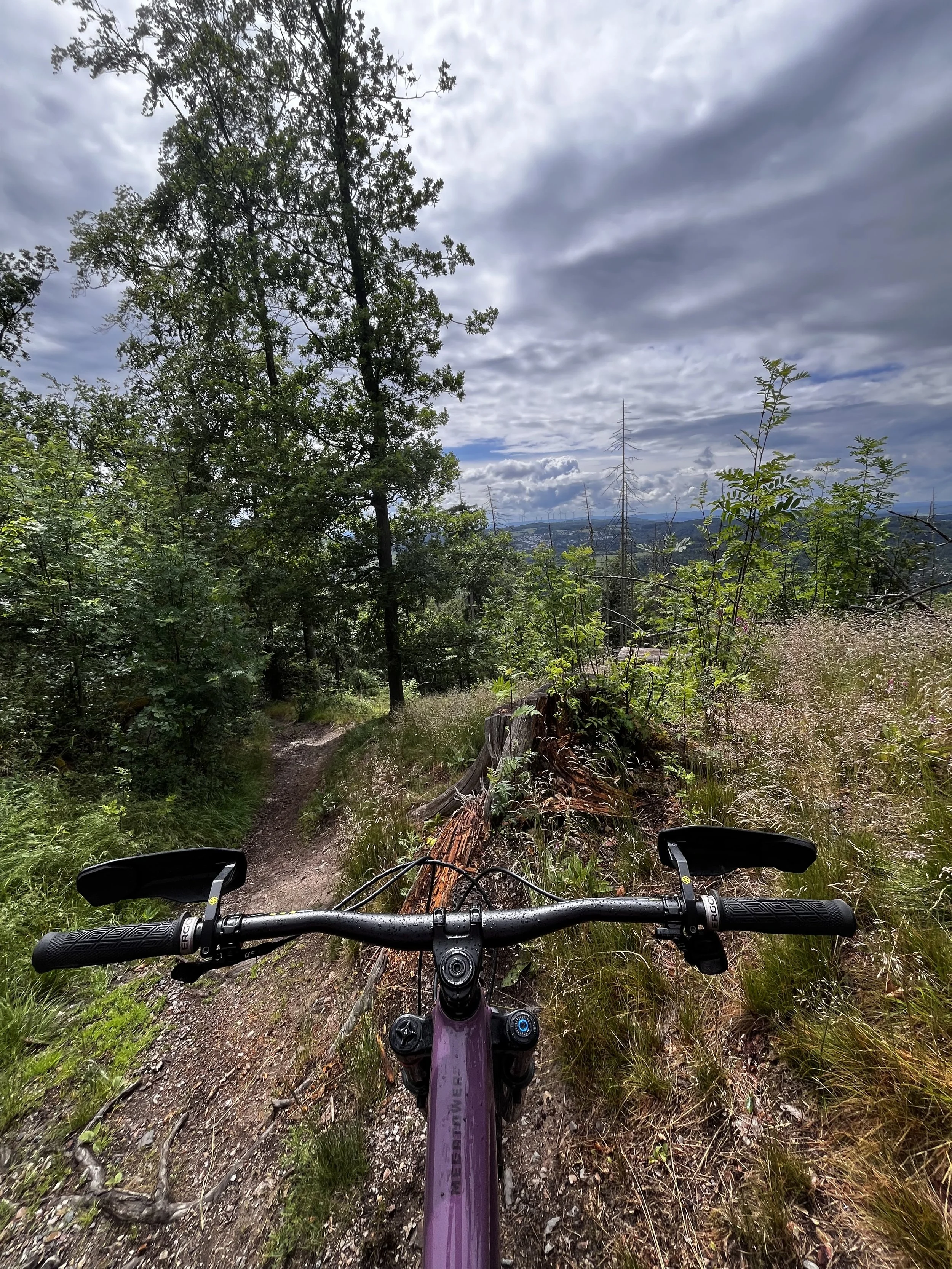 Enduro ballern am Dünsberg