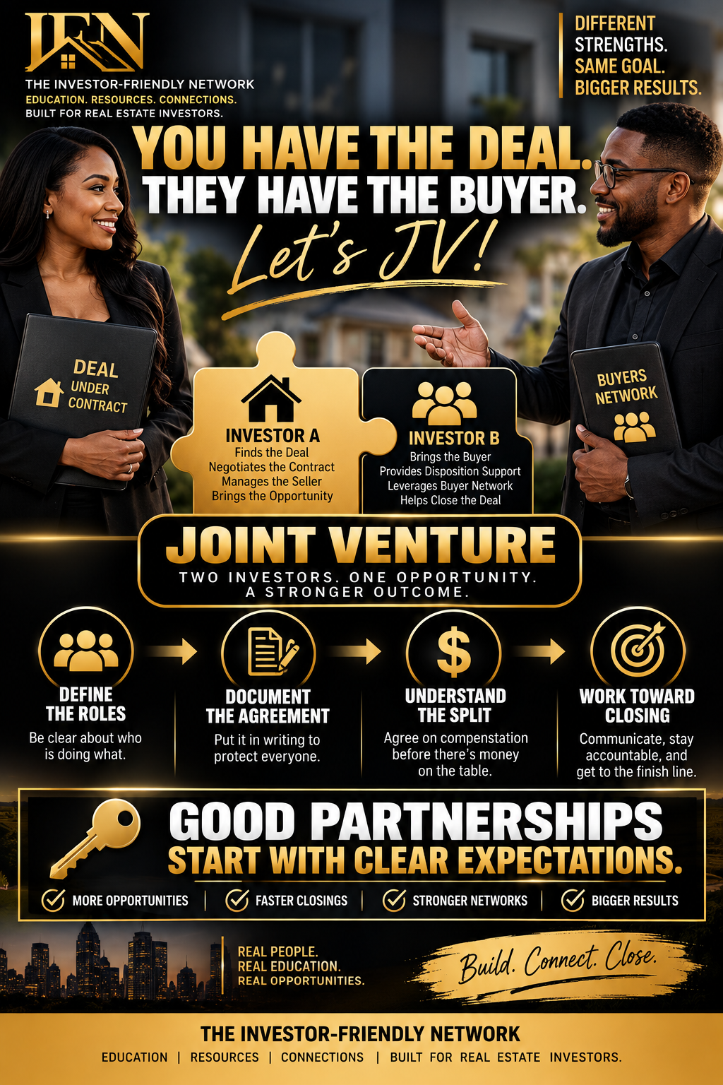 What Is a Joint Venture (JV) in Real Estate Wholesaling?