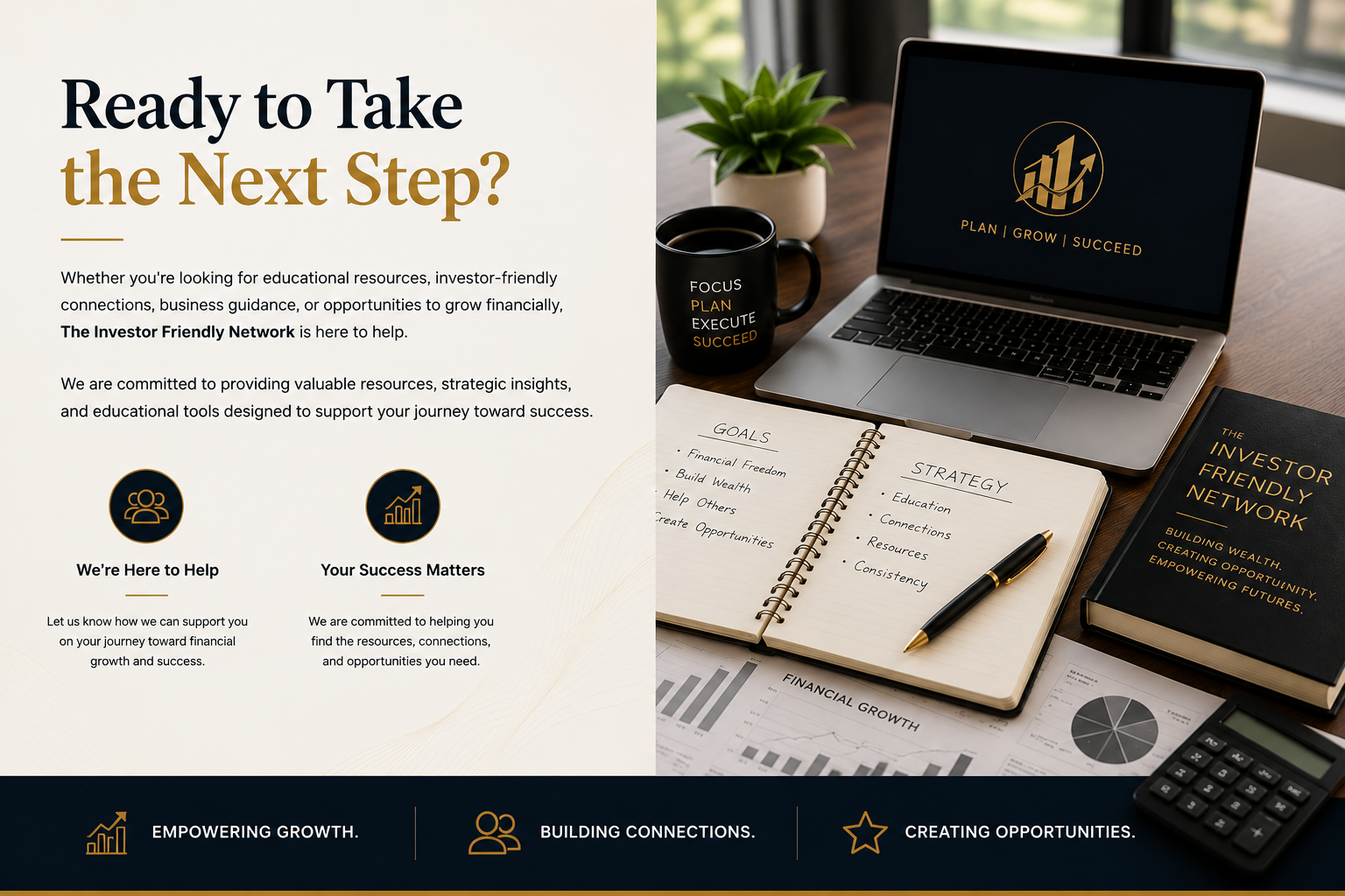The Investor-Friendly Network providing educational resources, funding solutions, and trusted partners for wholesalers and real estate investors.