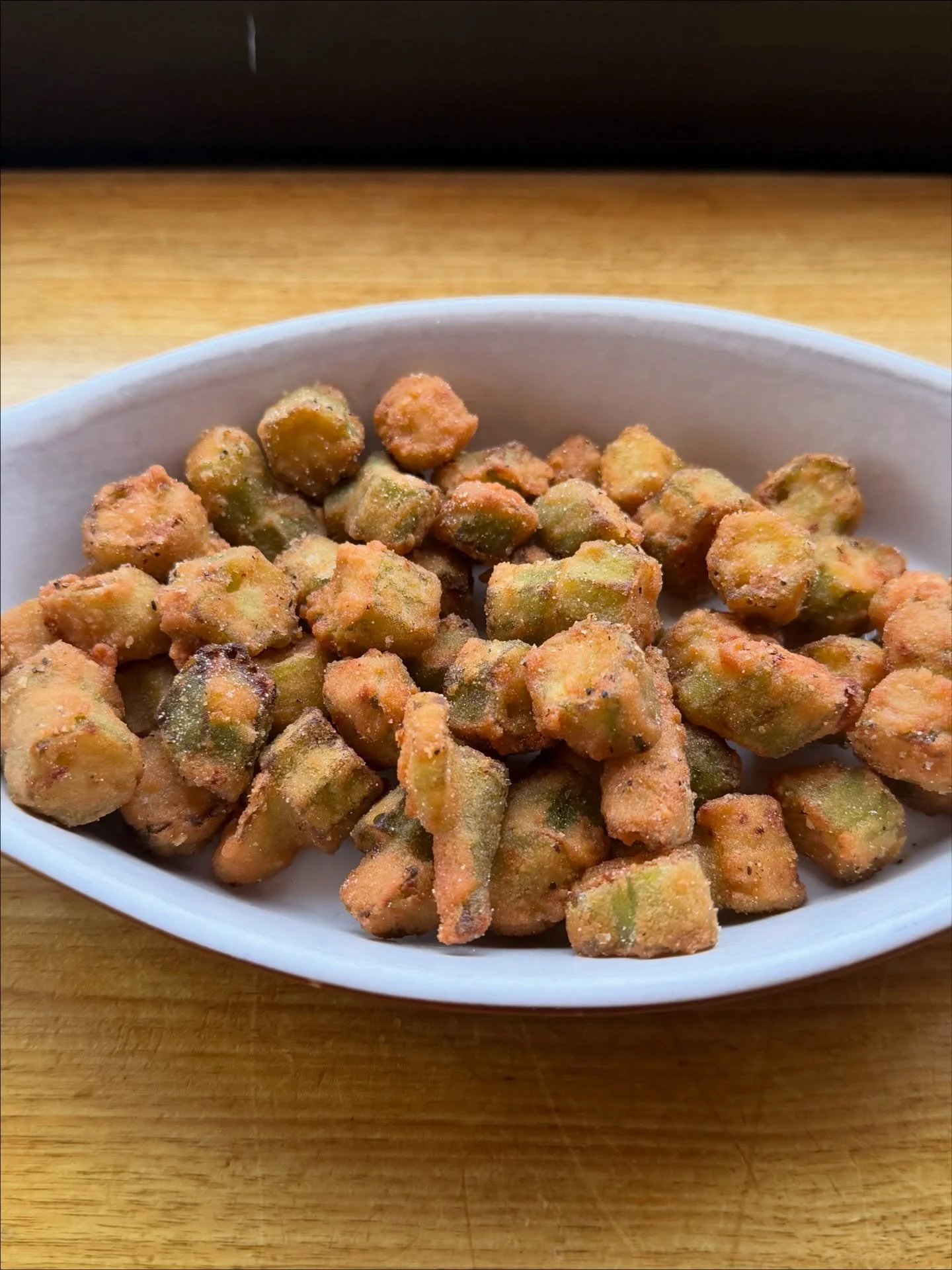 Fried Okra is back on the menu!! 💚
Get it for brunch, lunch, and dinner.