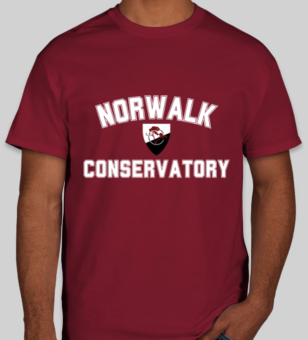 CARDINAL- Collegiate Norwalk Conservatory T-Shirt - DISCONTINUED.webp