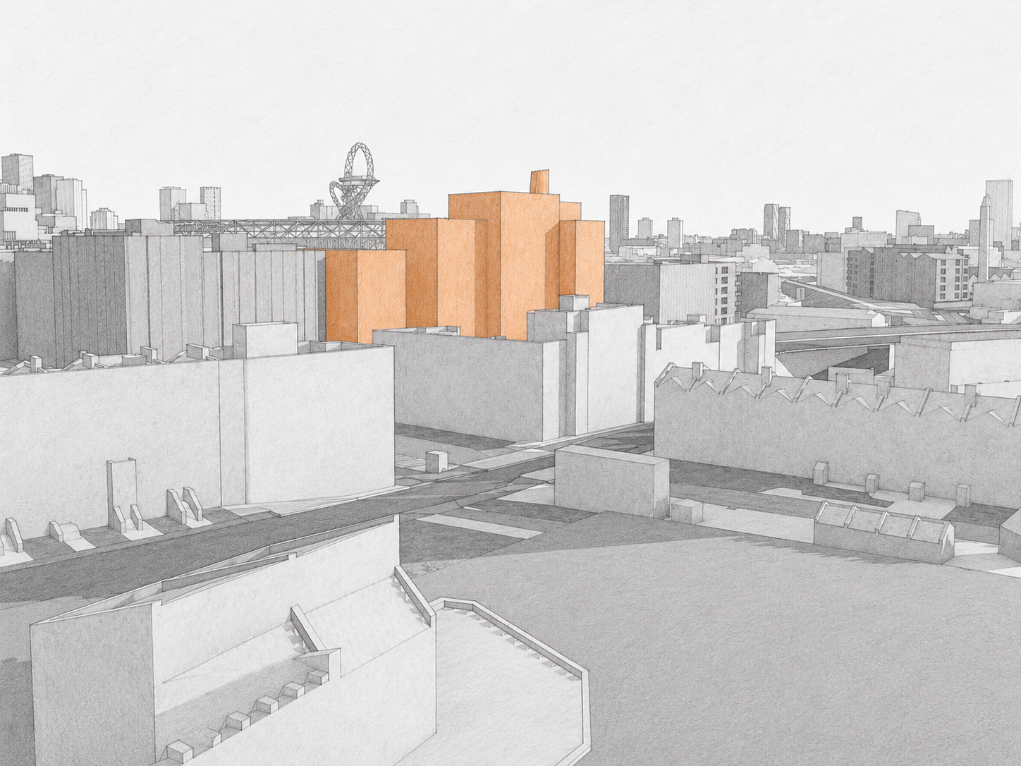 These images are residents’ illustrations based on the publicly available planning application documents and our understanding of the local area.

They are not official applicant images or verified technical drawings, but are intended to help explain