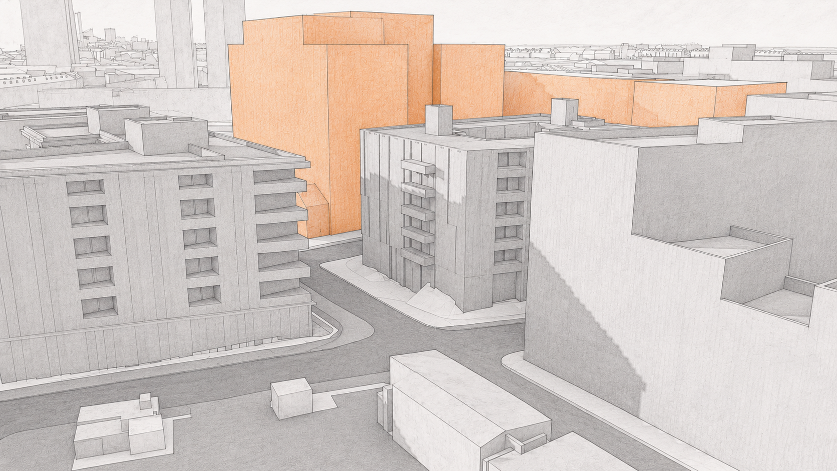 These images are residents’ illustrations based on the publicly available planning application documents and our understanding of the local area.

They are not official applicant images or verified technical drawings, but are intended to help explain