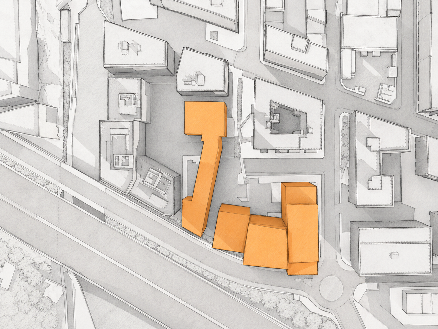 These images are residents’ illustrations based on the publicly available planning application documents and our understanding of the local area.

They are not official applicant images or verified technical drawings, but are intended to help explain