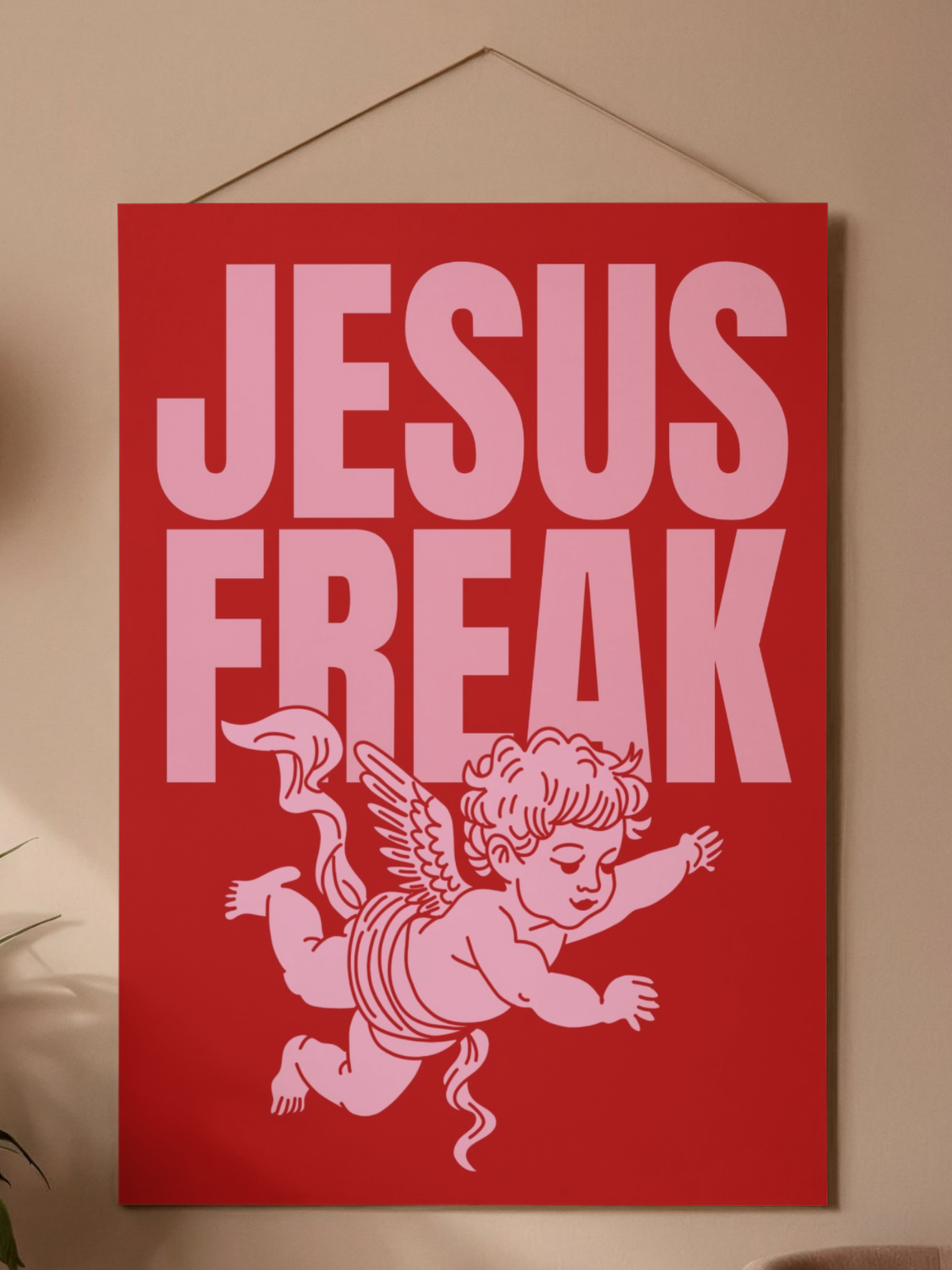 Jesus Freak Poster Collection (Red and Pink)