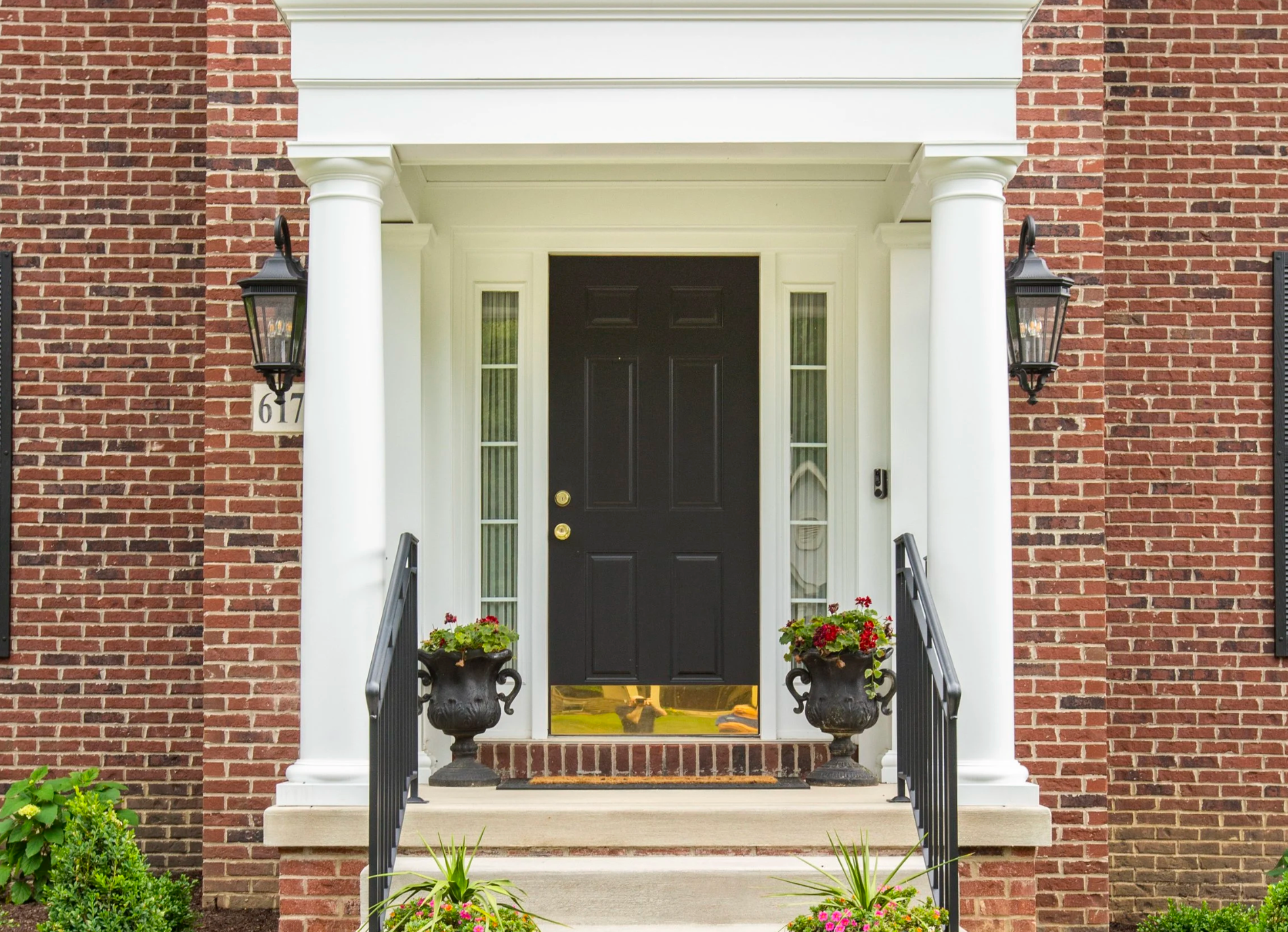Classic Columned Entry