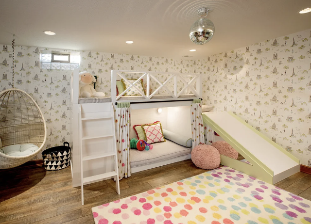 Custom built children’s playhouse