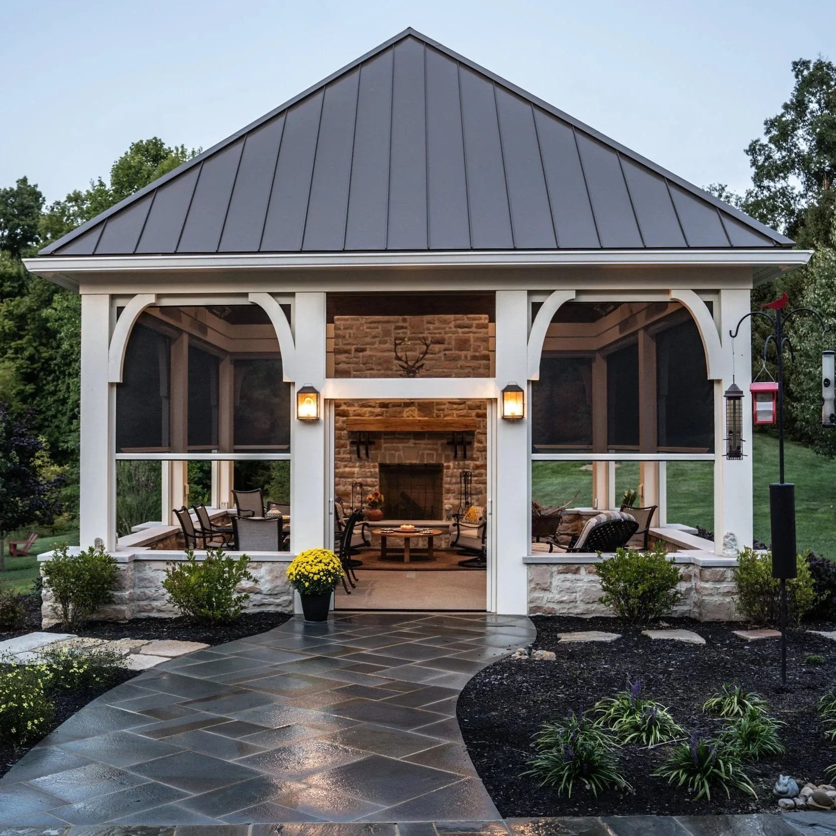 Luxury Outdoor Living Pavilion