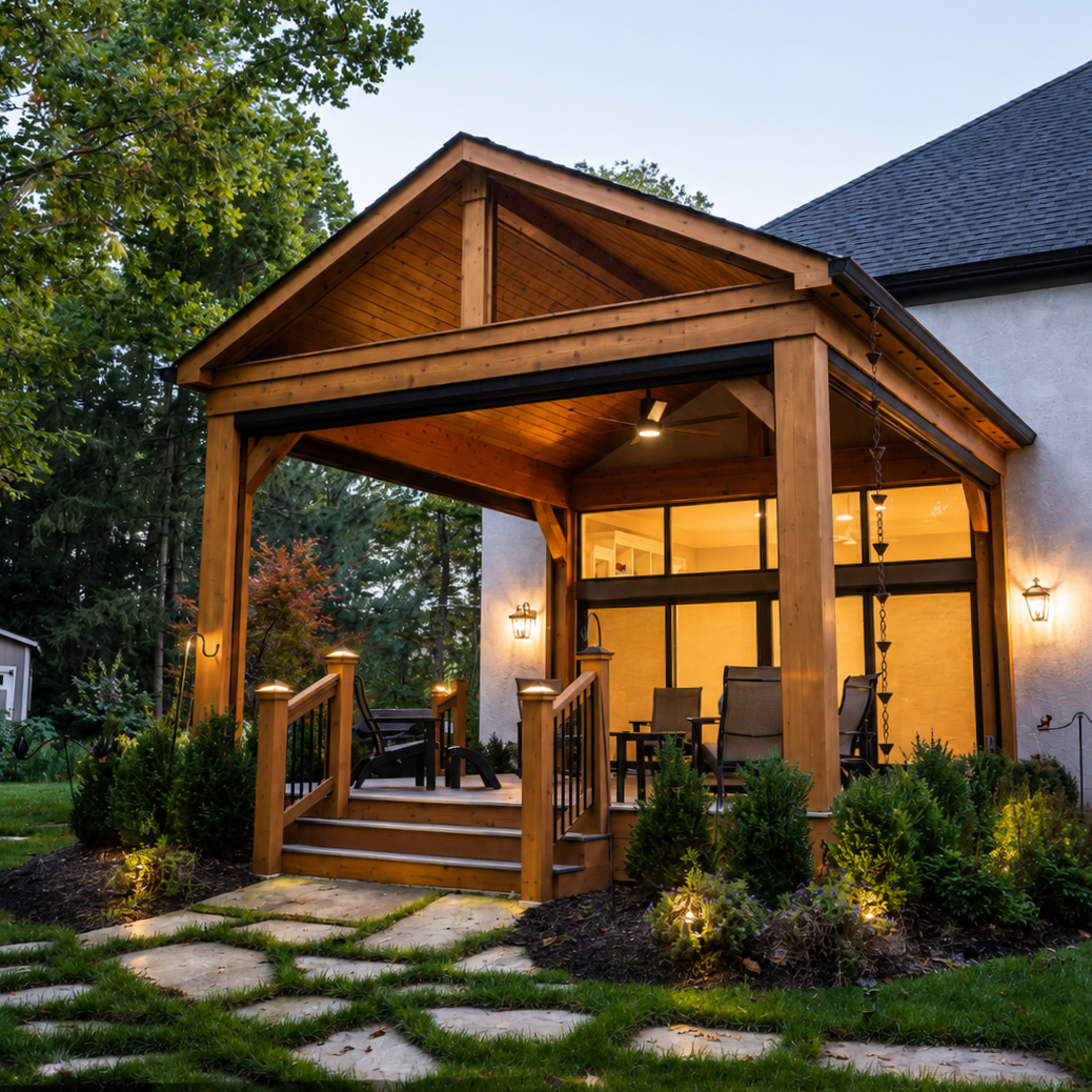Craftsman Covered Porch