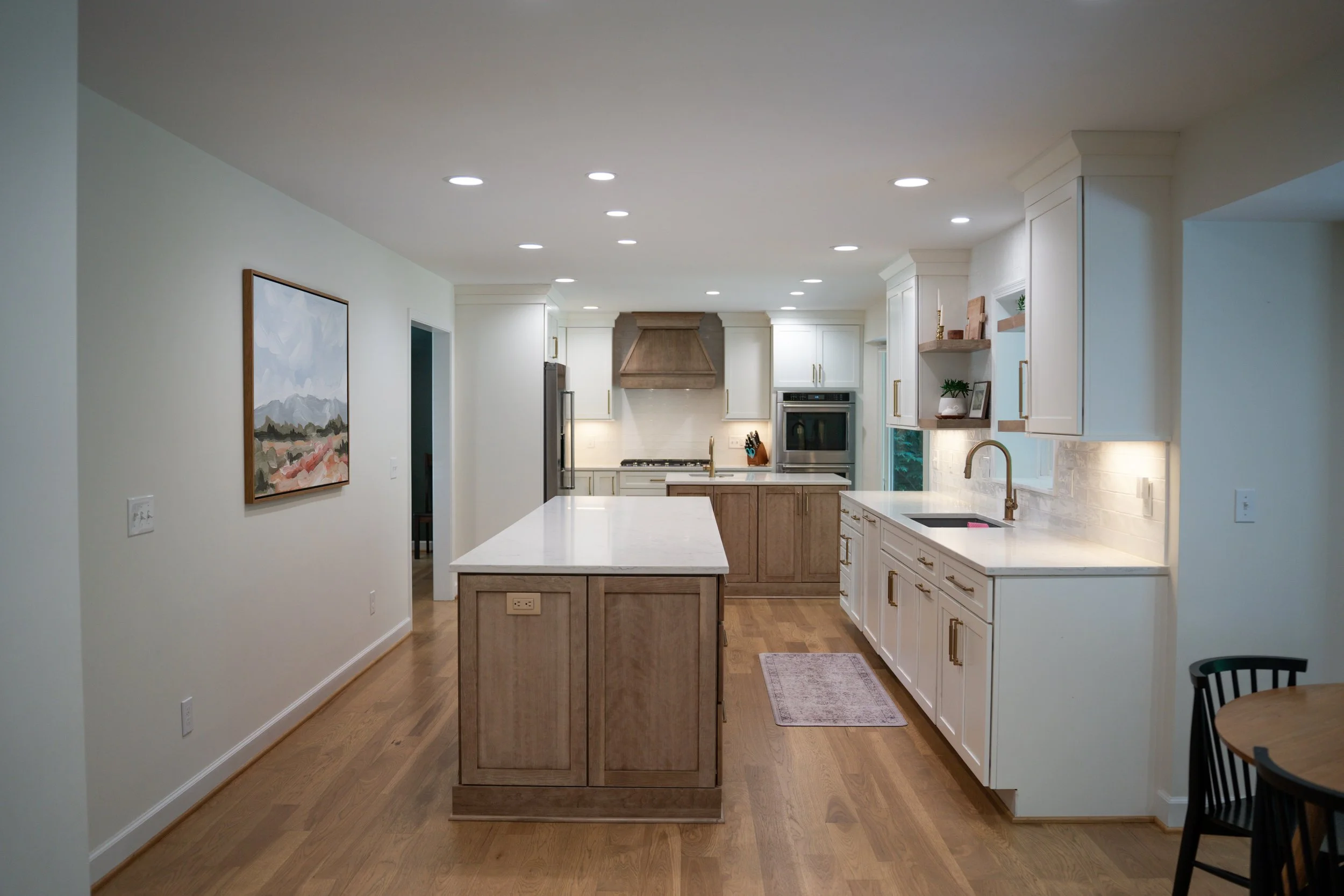 Double Island Kitchen