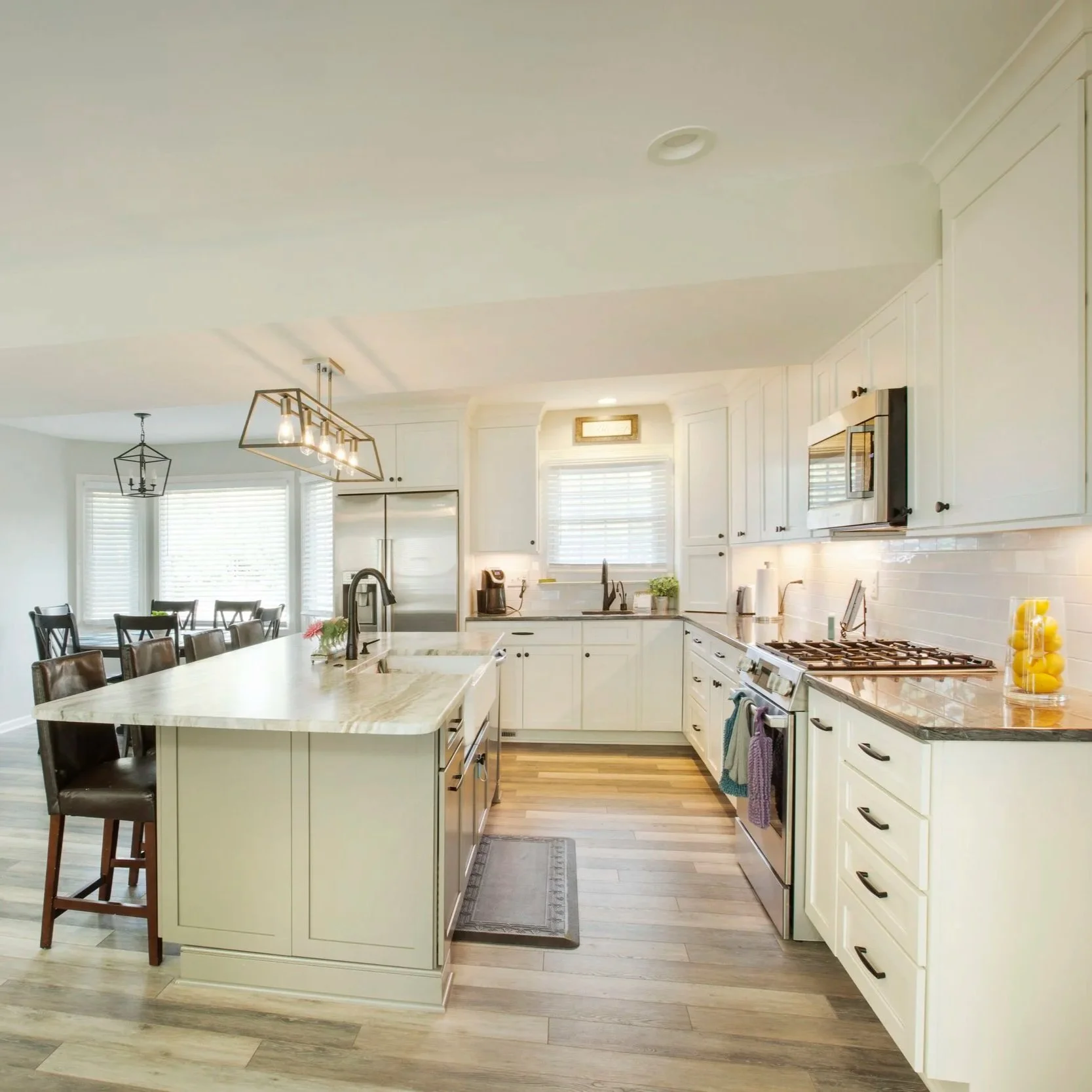 Expanded Home Kitchen