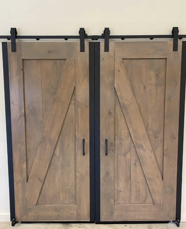 Garage barn doors