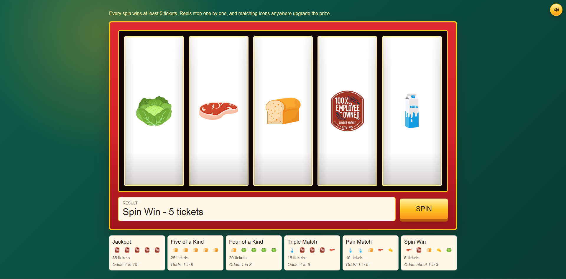 Building a Branded Virtual Slot Machine for Oliver’s Market