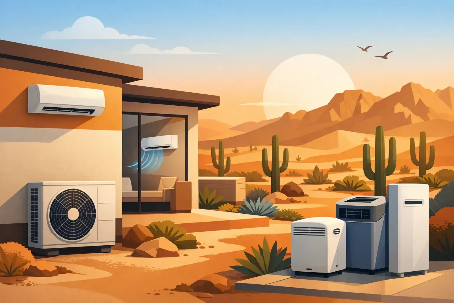 7 Best AC Brands for Desert Homes
