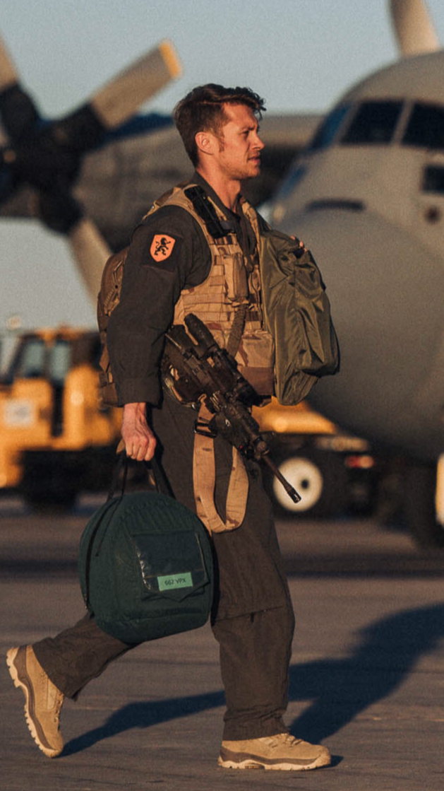 Catholic military man air force