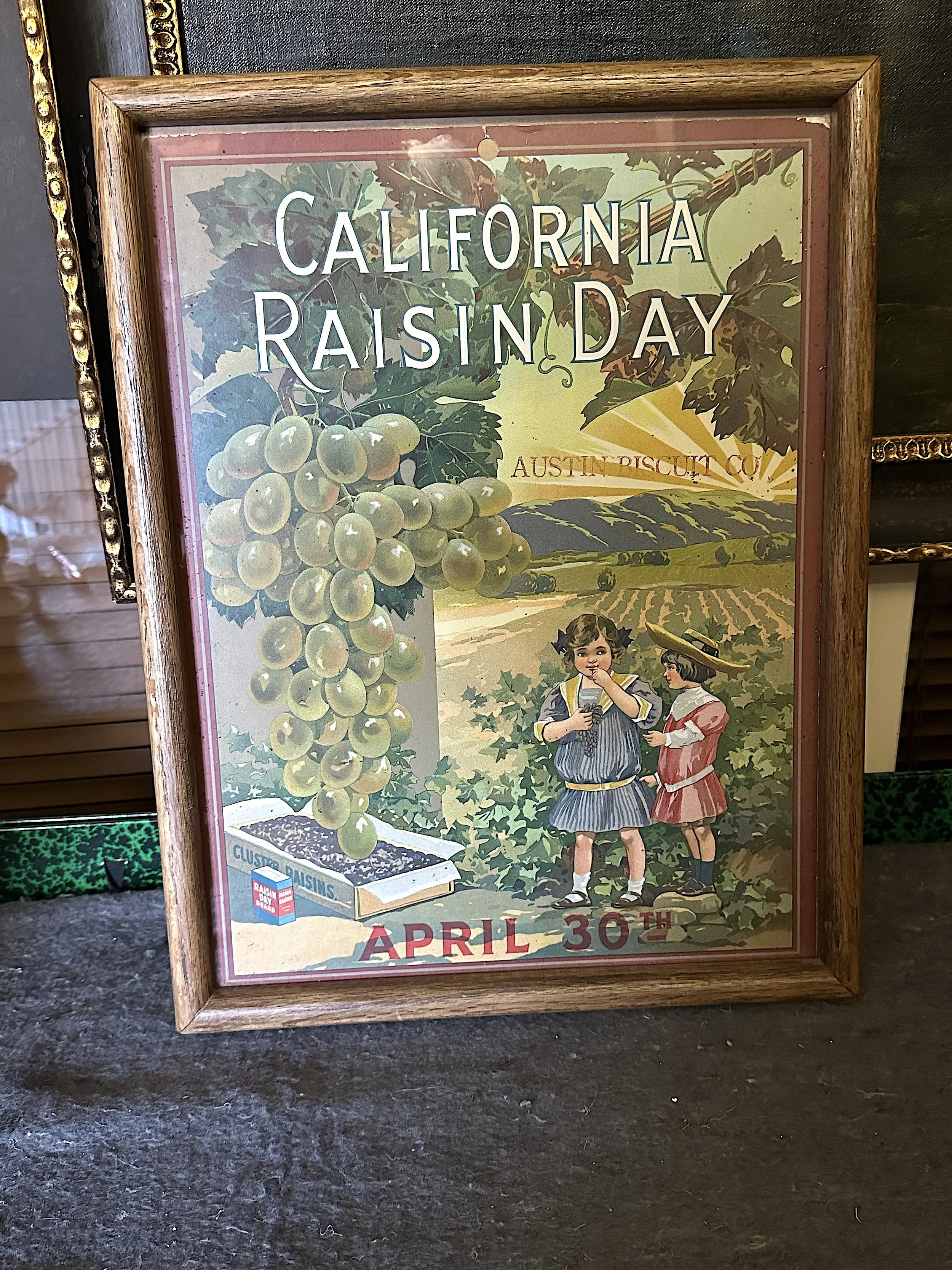 California Raisin Day Advertising