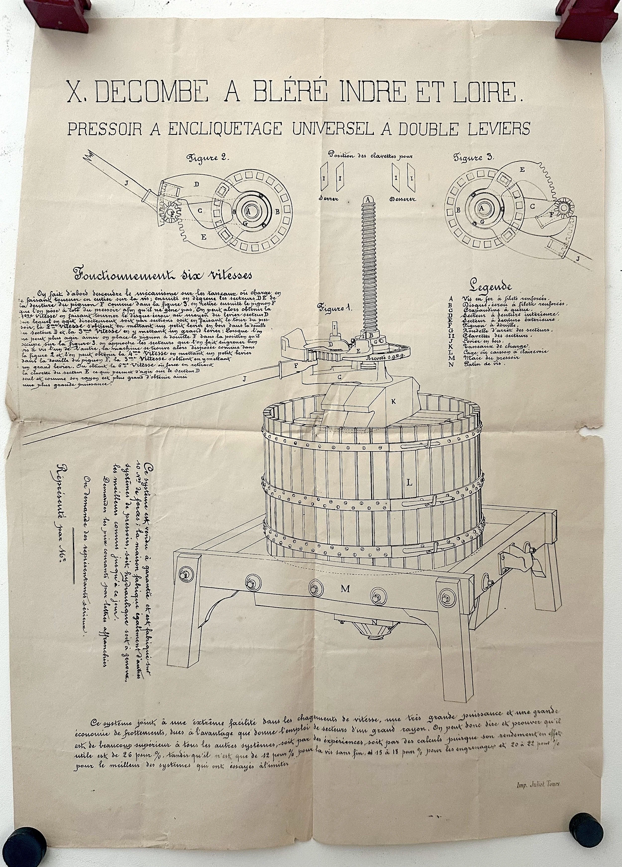 1868 Advertising Broadside