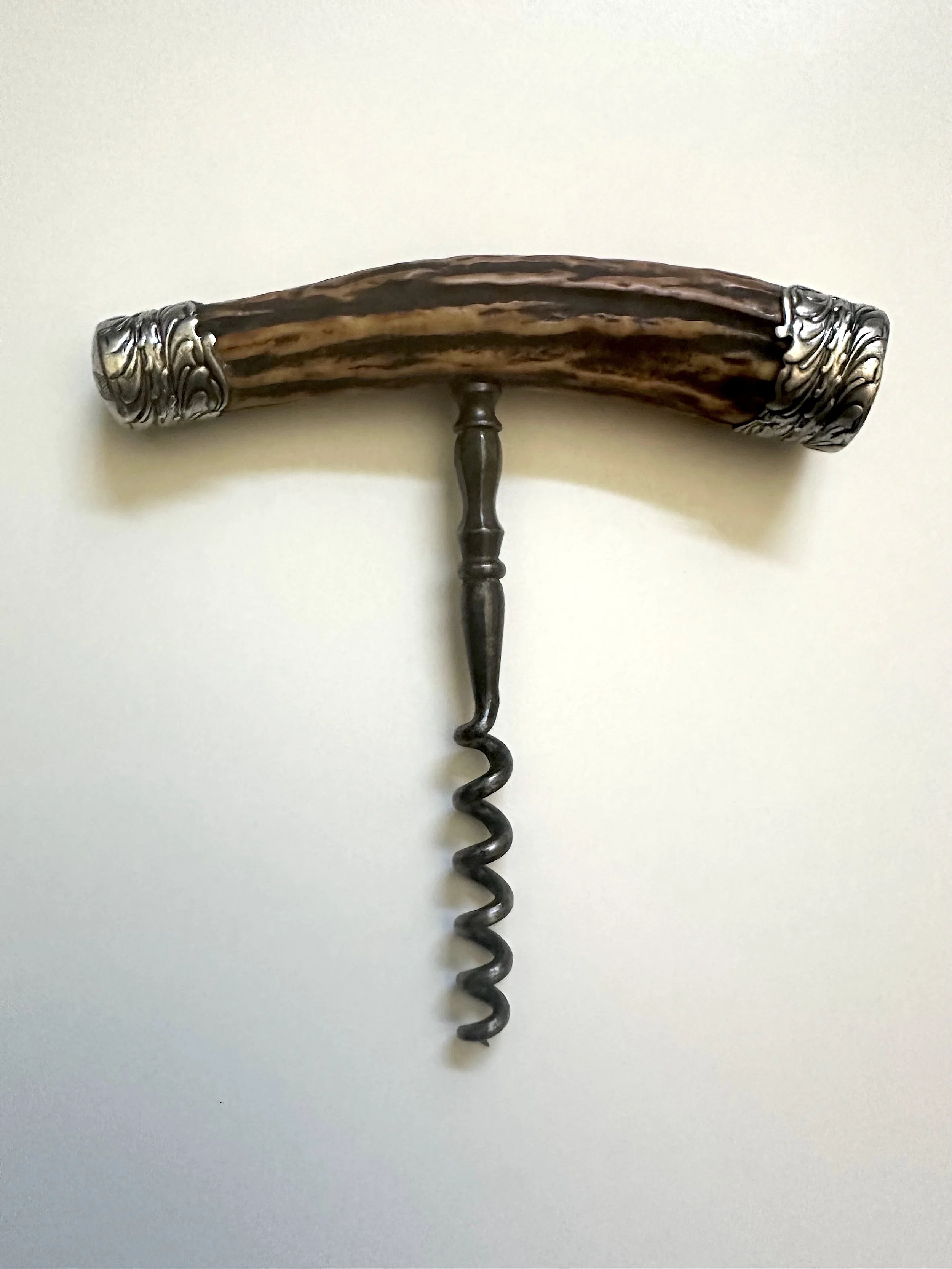 Antler and Sterling-capped Corkscrew