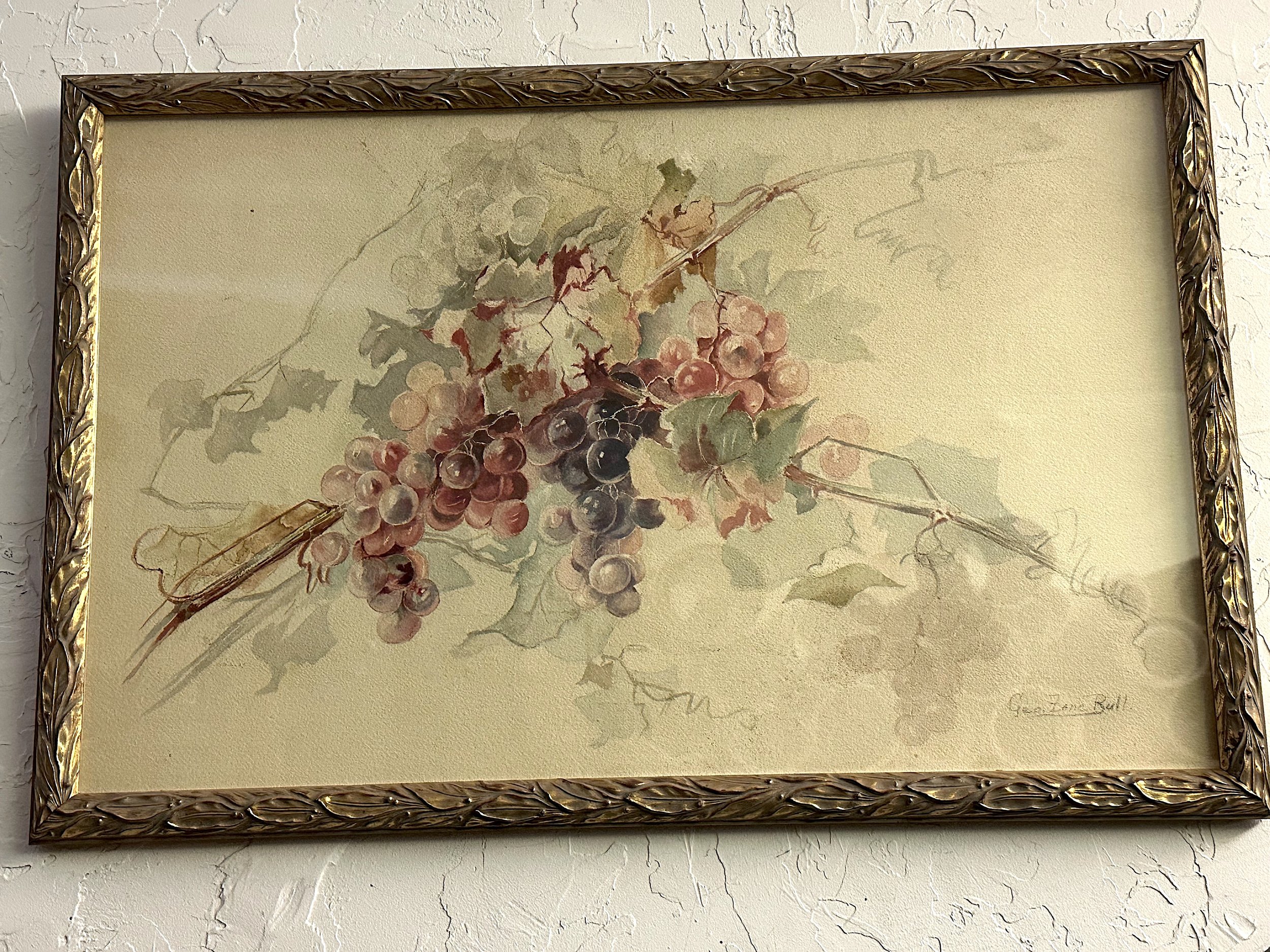 1930s Watercolor Painting