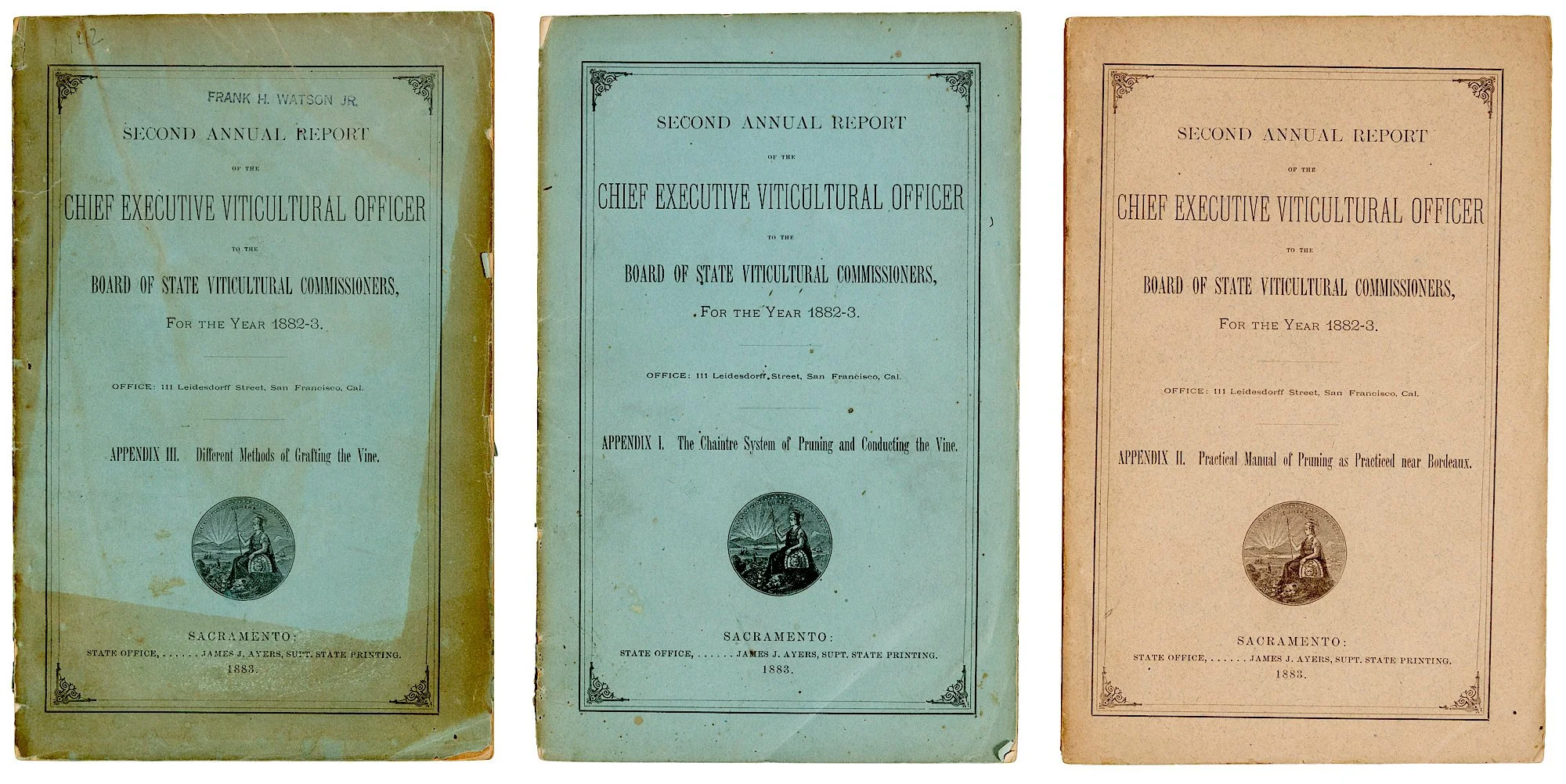 Chief Executive Viticultural Officer Brochures