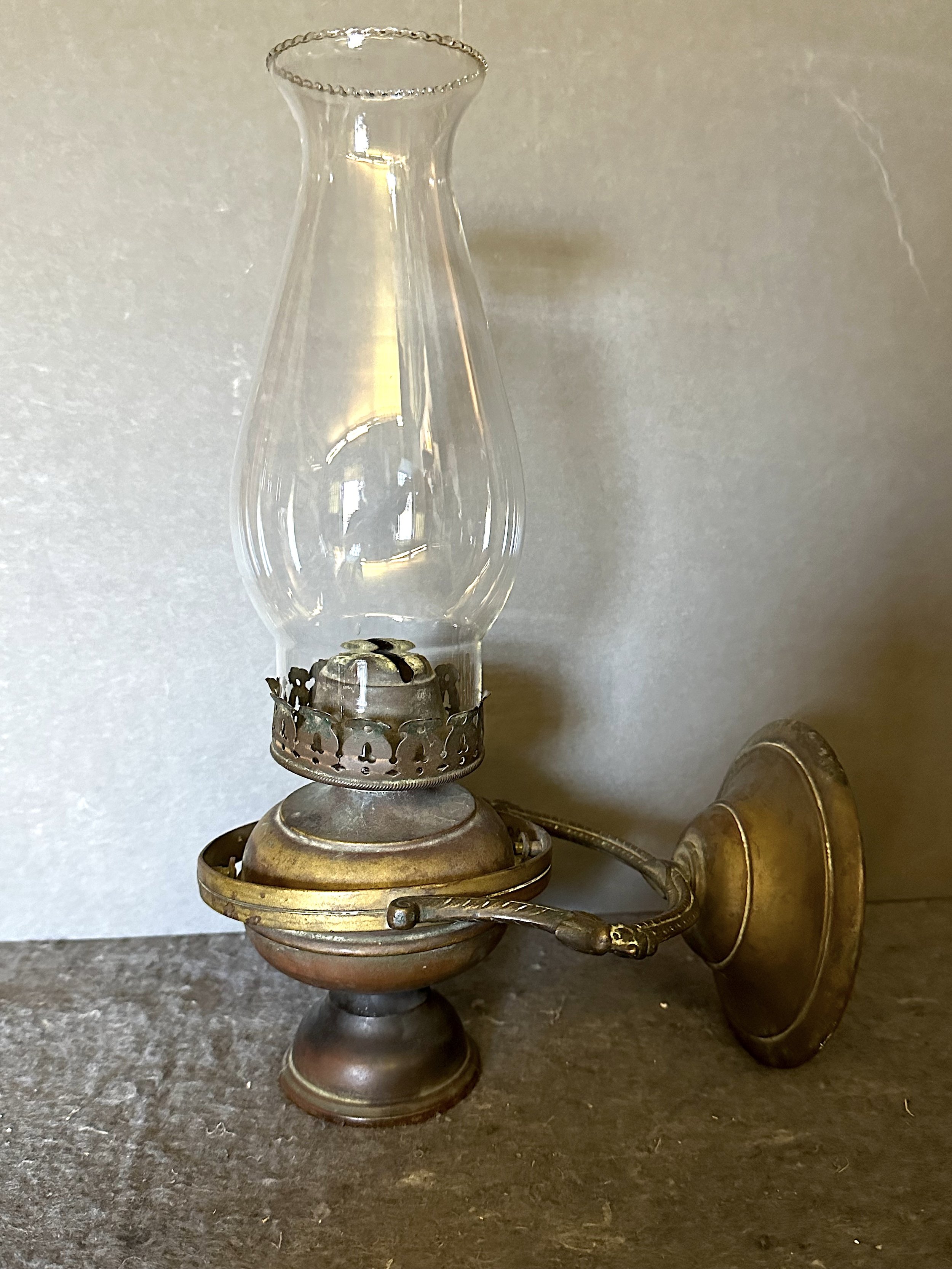 Gimbaled Wine Cellar Lamp