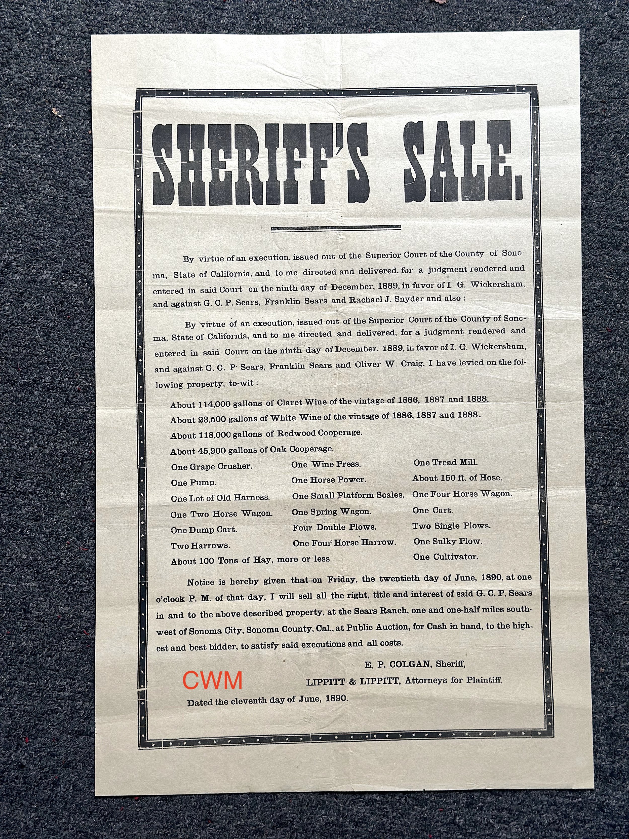 1890 Broadside