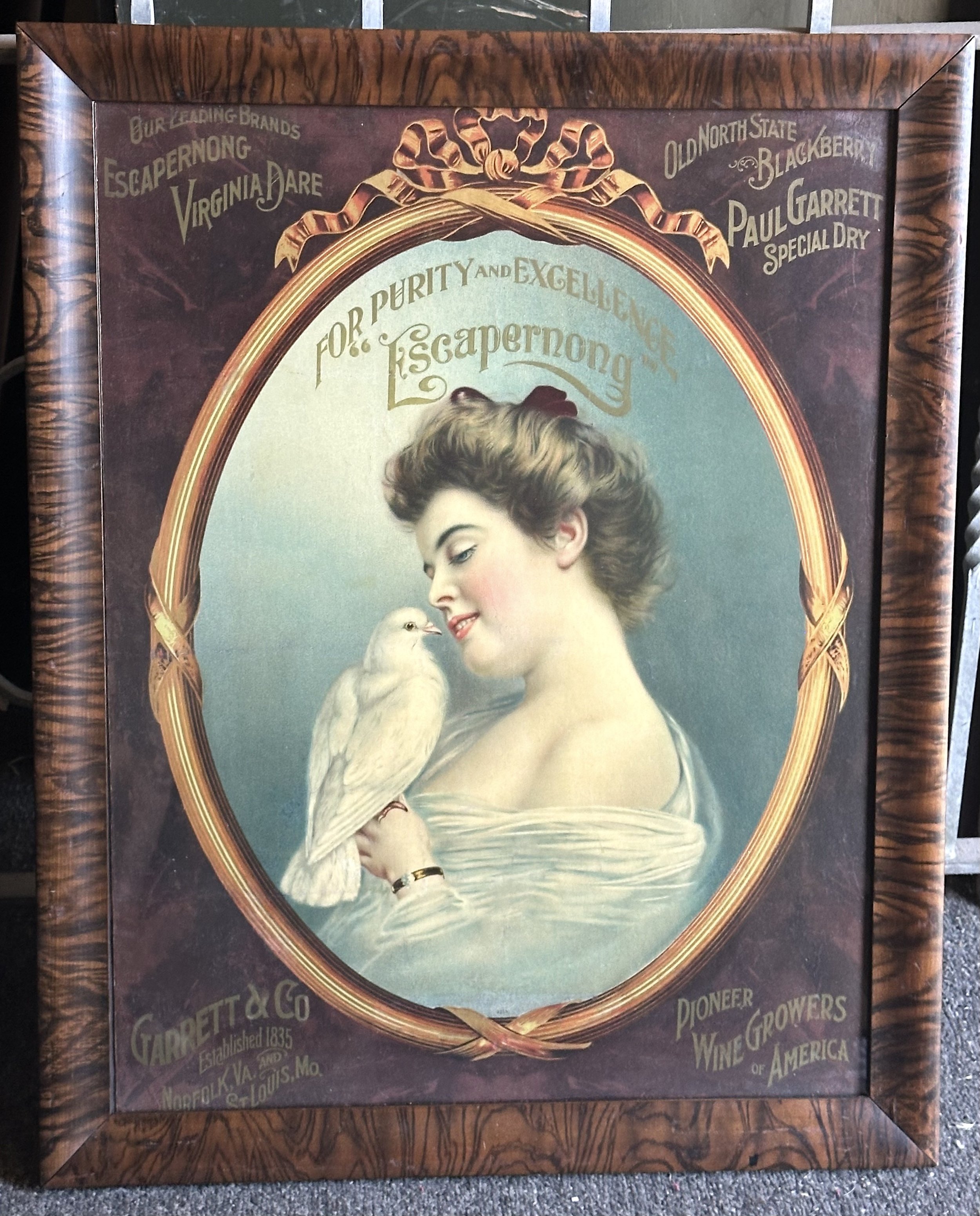 1905 Garret &amp; Co. Lithograph