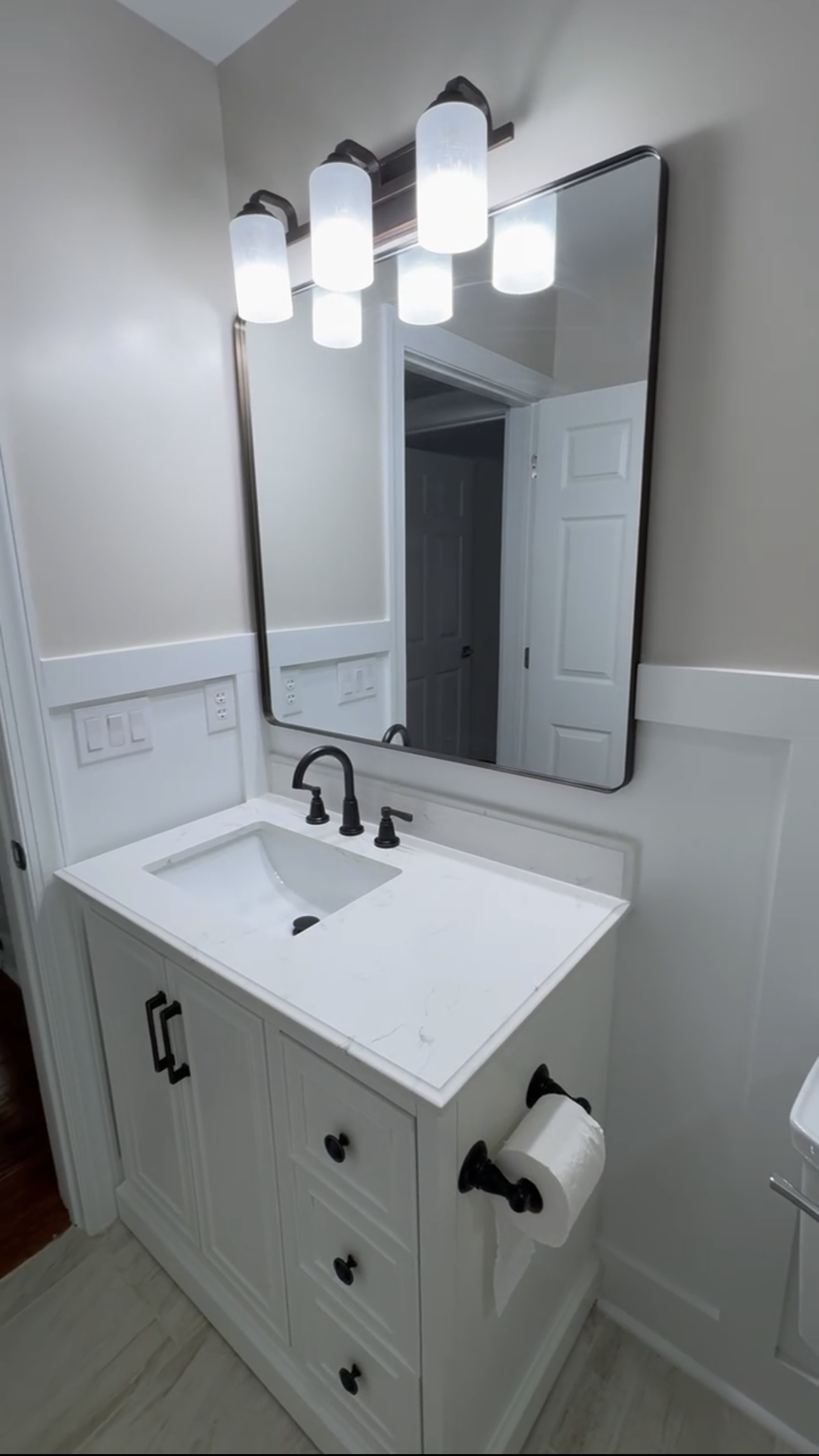 Vanity Installation