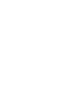A simple black and white Christian cross with rays emanating from it.