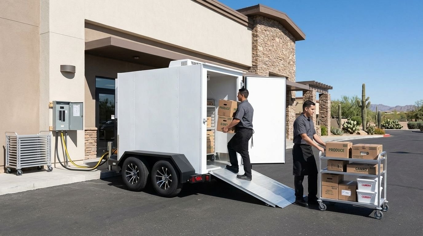 Emergency Backup Storage Fridge AZ