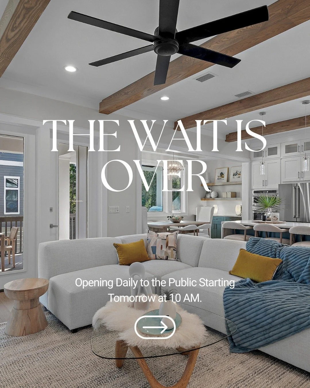 BIG NEWS, friends! Starting Tuesday May 5th, we are officially open to walk-ins &mdash; no appointment needed!

Our new hours:
Tues&ndash;Sat | 10am&ndash;5pm

Come browse beautiful furniture and home d&eacute;cor on your schedule. We can't wait to s