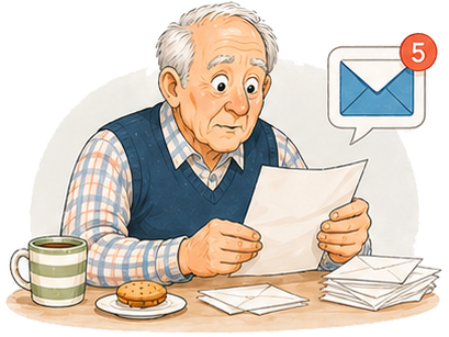 Email — Getting on Top of It - 27th August