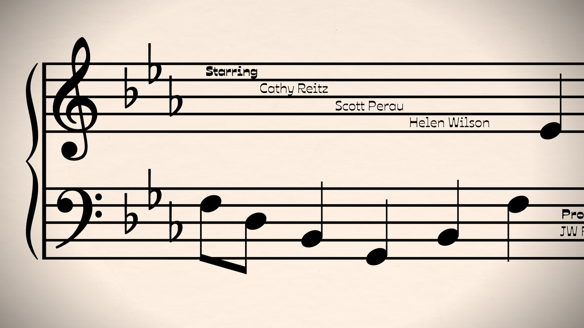 together in song - credit sequence