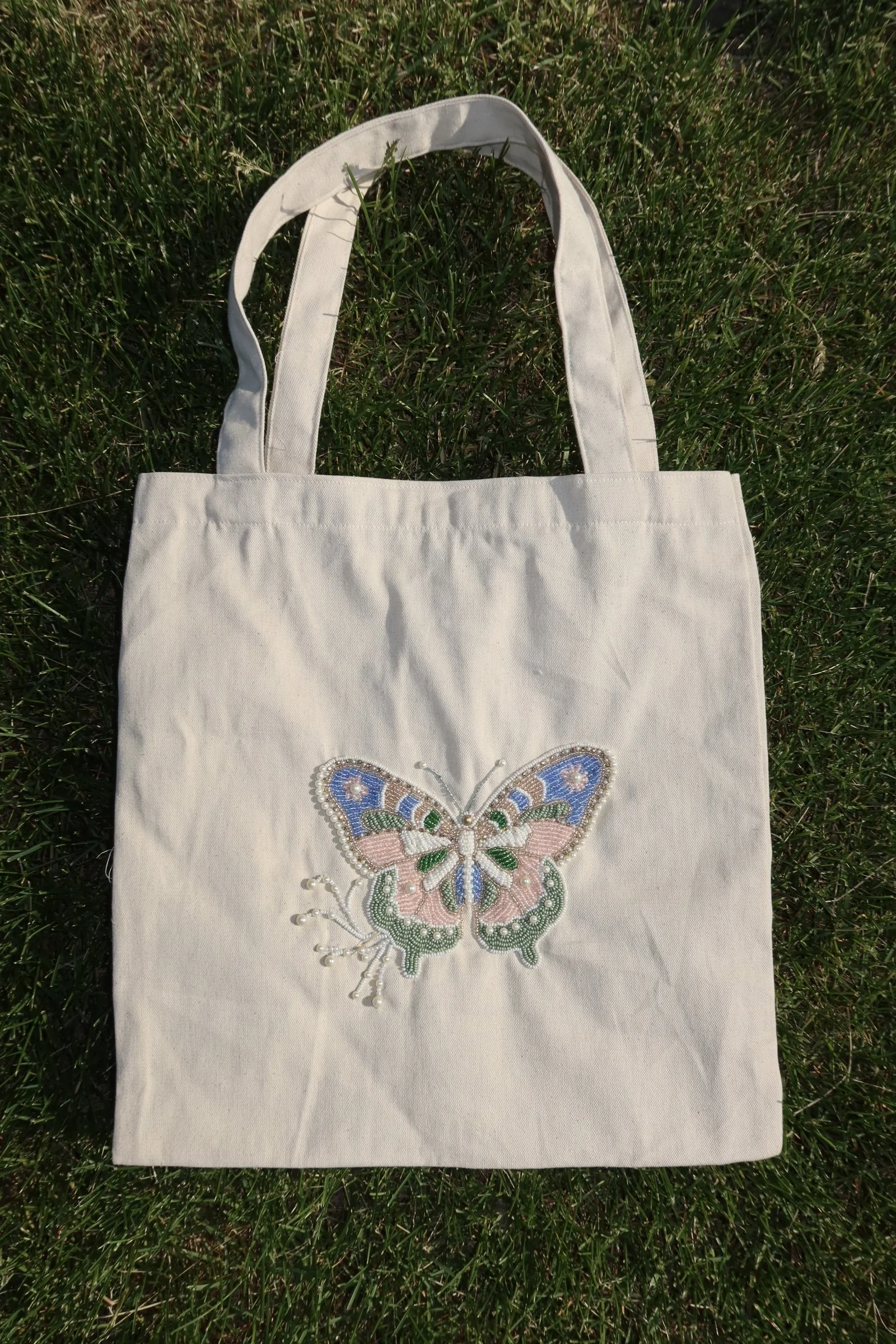Butterfly Beaded Bag