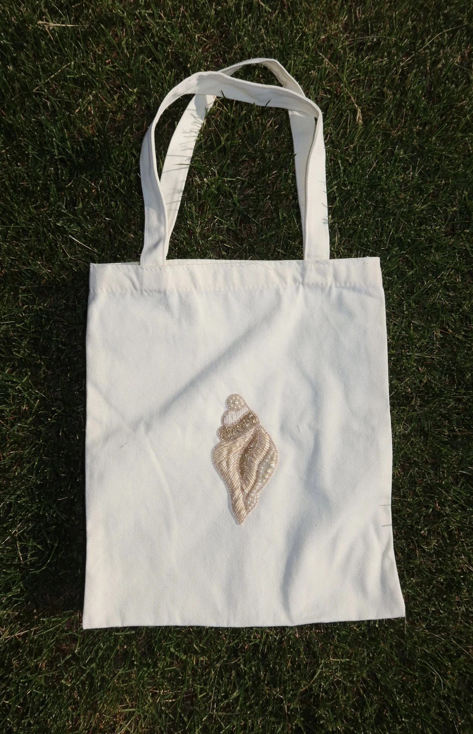 Shell Beaded Bag