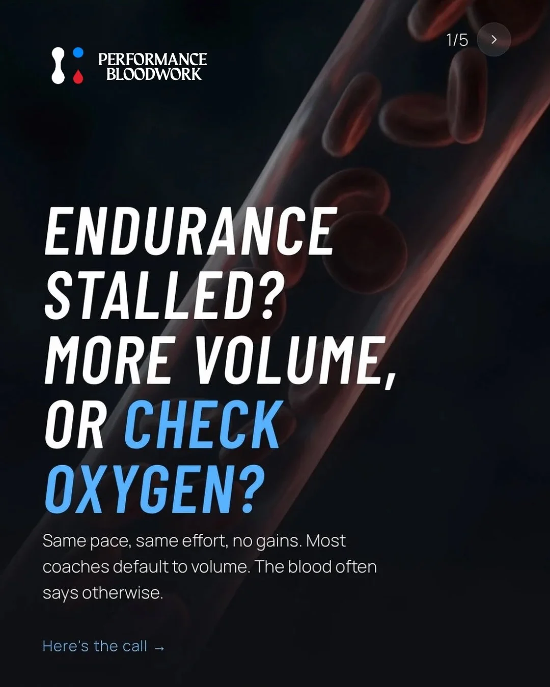 Endurance stalled? More volume, or check oxygen?

Same pace, same effort, no gains. Most coaches default to volume when a client hits this wall. More miles, more sessions, more time at threshold.

But volume only works if the physiology can adapt to 