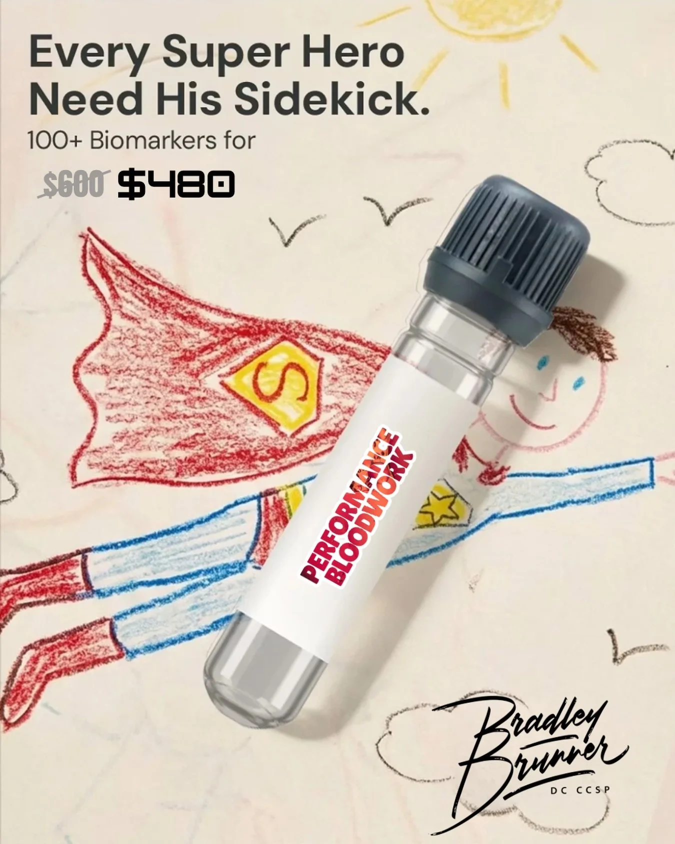 The man who gave you everything rarely asks for anything.

This Father&rsquo;s Day, give him something that matters.

Performance Bloodwork helps Dad uncover hidden health risks, track key biomarkers, and gain personalized insights that can help him 